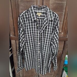 Sonoma Men's Long Sleeve Cotton Casual Shirt Size XL Button Down